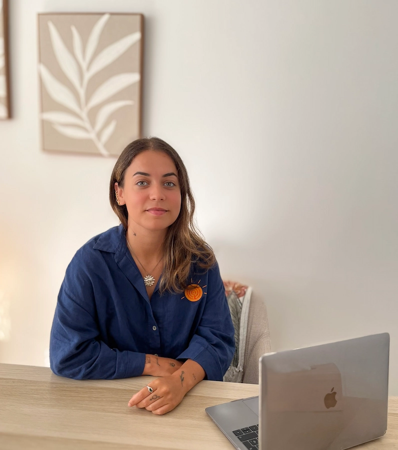 Sara Cacheda, psicóloga sanitaria en Vigo...